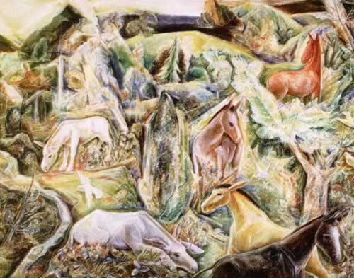 Garden of Asses II, 1938-39