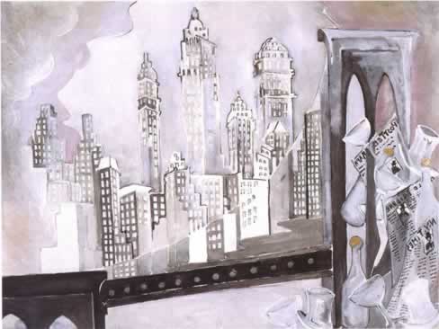 Brooklyn Bridge 1944