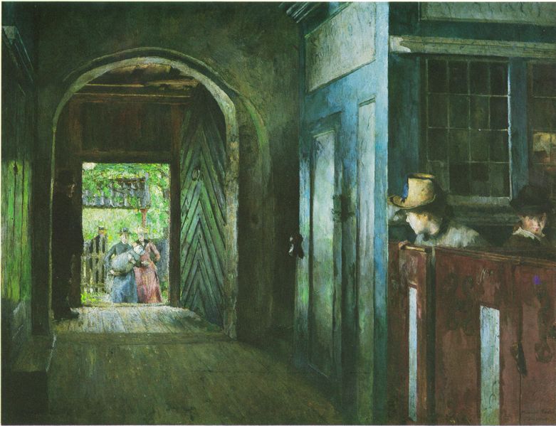 Backer, Interior Scene