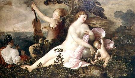 Il Cariani painting, Allegory of a Venetian Victory