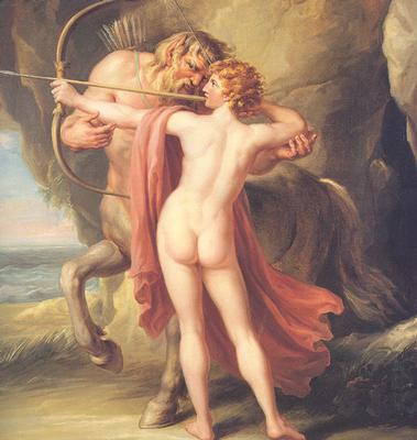 Cipriani painting, Mythological Scene