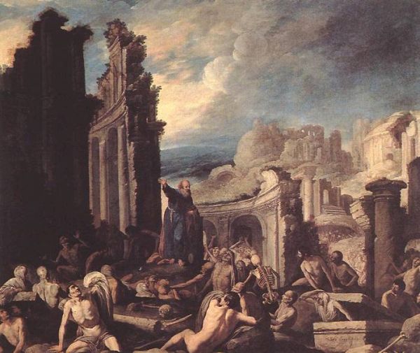 Collantes, Vision of Ezekiel, 1630