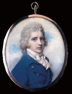 Cosway painting, Portrait of a Man