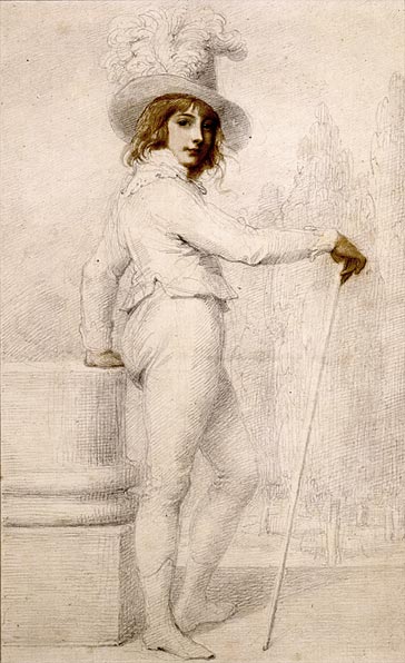 Cosway painting, Portrait of Horace Beckford