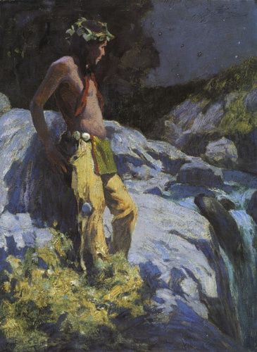 Couse, Moonlit Falls