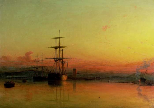 Danby, Dead Calm- Sunset at the Bight of Exmouth