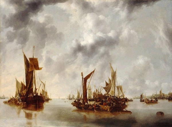 Cappelle, A Calm, 1654