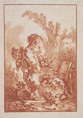 Demarteau engraving,The Thief