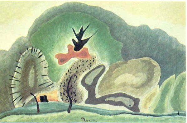 Dove, Mars, Orange and Green