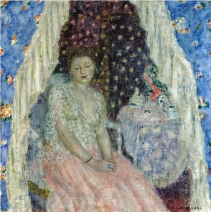 Study for Blue Curtains 1922