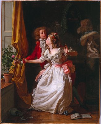 Garnier painting, The Poorly Defended Rose