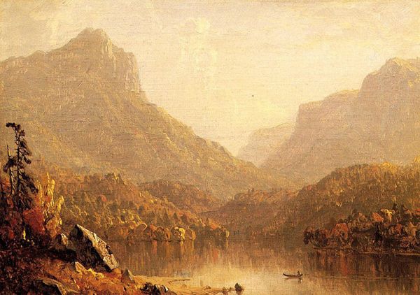 Gifford, A Lake Scene, 1861