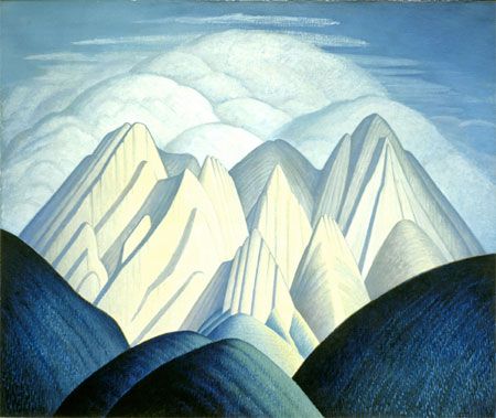 Harris, Untitled (Mountains near Jasper)