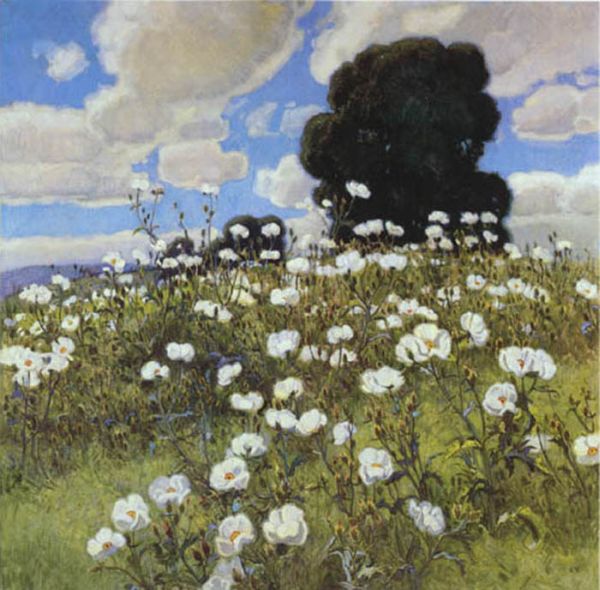 Hennings, Thistle Blossoms