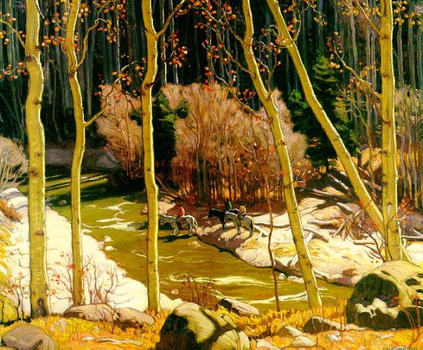 Hennings, In Rio Hondo Canyon