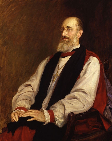 von Herkomer, Portrait of Mendell Creighton