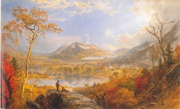 The Hudson River School, Jasper Francis Cropsey: Starrucca