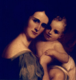 Mrs. John Mason Jr. and Son