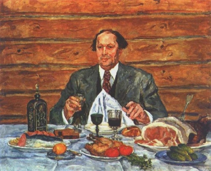 Tolstoy Visiting the Artist