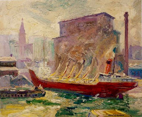 Krehbiel, Loading a Freighter