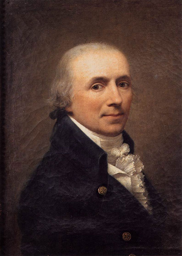 Landi painting, Self-Portrait