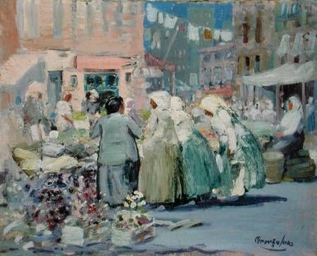 Luks, Spring Morning, Houston and Division, New York