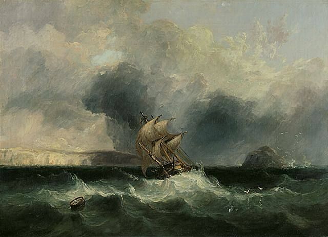 Moran, Stormy Seascape