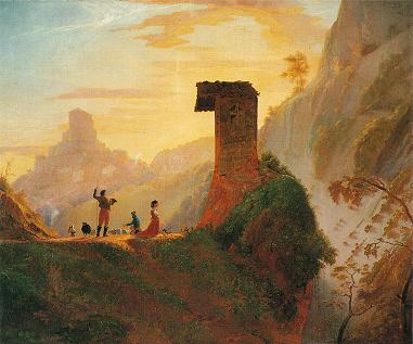 The Chapel of the Virgin at Subiaco 1830