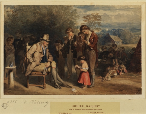 Mulready painting, Village Schoolmaster