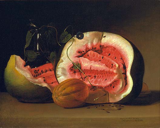 Watermelons and Morning Glories