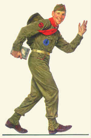 Boyscout Handbook Cover 1959