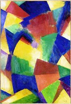 Russell, Study for Synchromy in Blue Violet