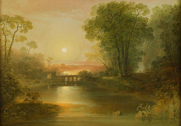 Subtle Rendition of a Hidden Waterfall