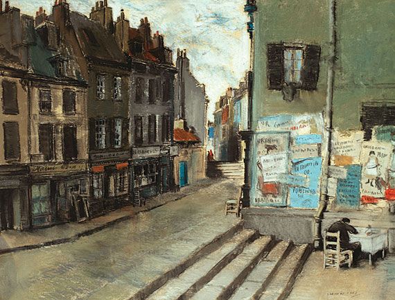 Shinn, Steps Between Houses, Paris