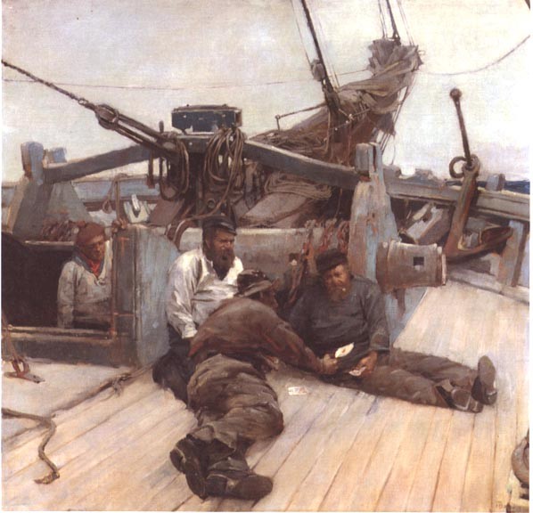 A Game of Cards 1888