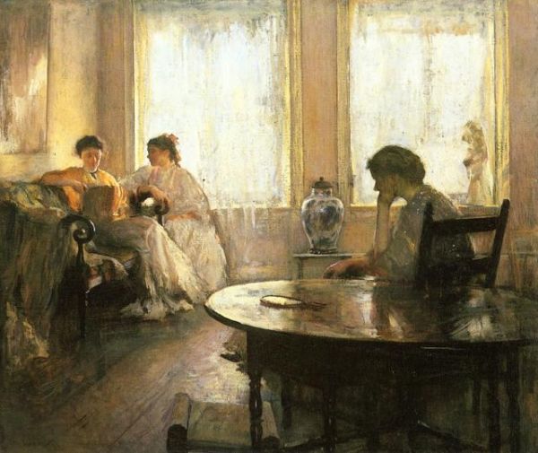 Tarbell, Three Girls Reading