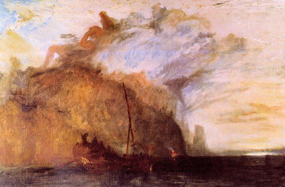 Ulysses scolding Polyphemus