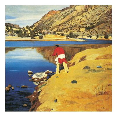 Ufer, Along the Rio Grande