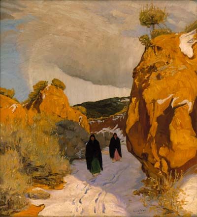 Ufer, Winter in New Mexico