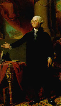 Vanderlyn painting, Washington