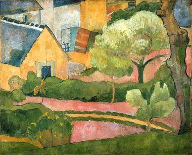 Verkade, Farmyard at Pouldu