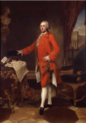 von Maron painting, Peter du Cane