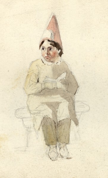 Webster, A Schoolboy in a Fools Cap