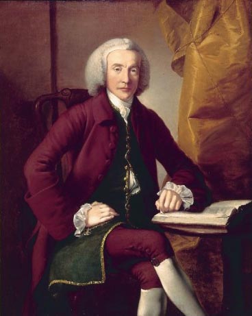 Wright painting, Thomas Borrow