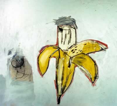 Basquiat, Brown Spots, 1984