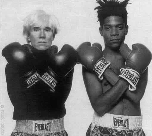 Basquiat, Basquiat with Warhol