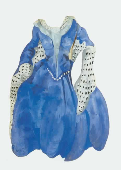  Ladies Costume Design from the Louis XIV Set 