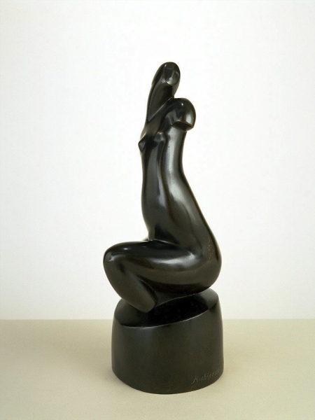 Archipenko, Seated Female Nude