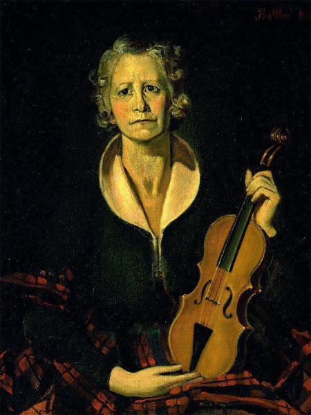 Balthus, Woman with Violin