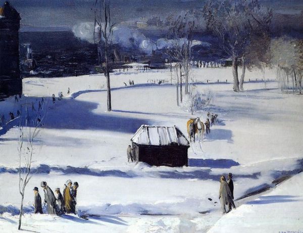 Bellows, Blue Snow the Battery, 1910